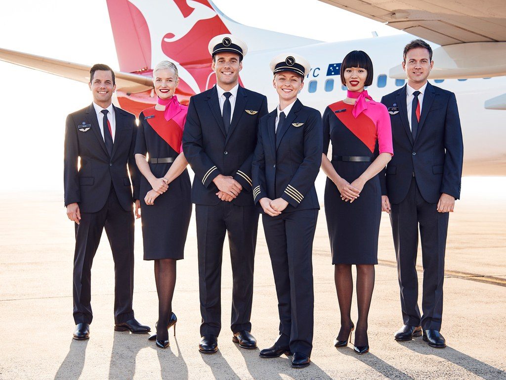 Форма стюардесс Qantas